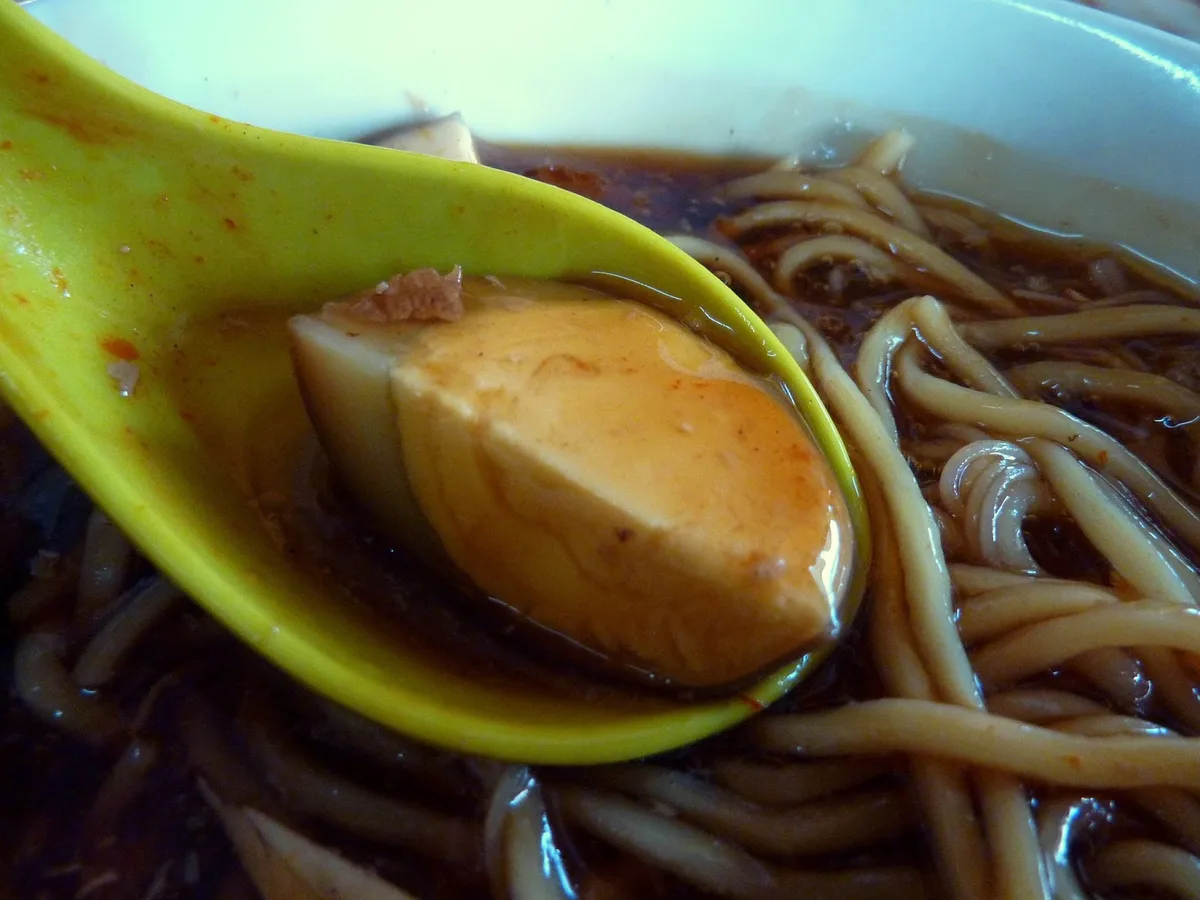 Lor mee with egg