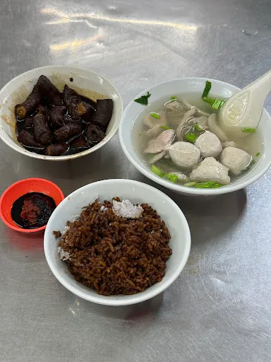 Sentosa Corner Coffee Shop Yam Rice — dish