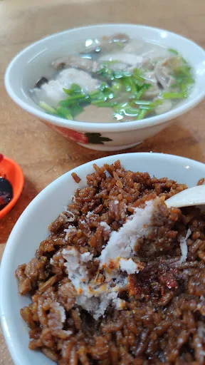 Sentosa Corner Coffee Shop Yam Rice — dish