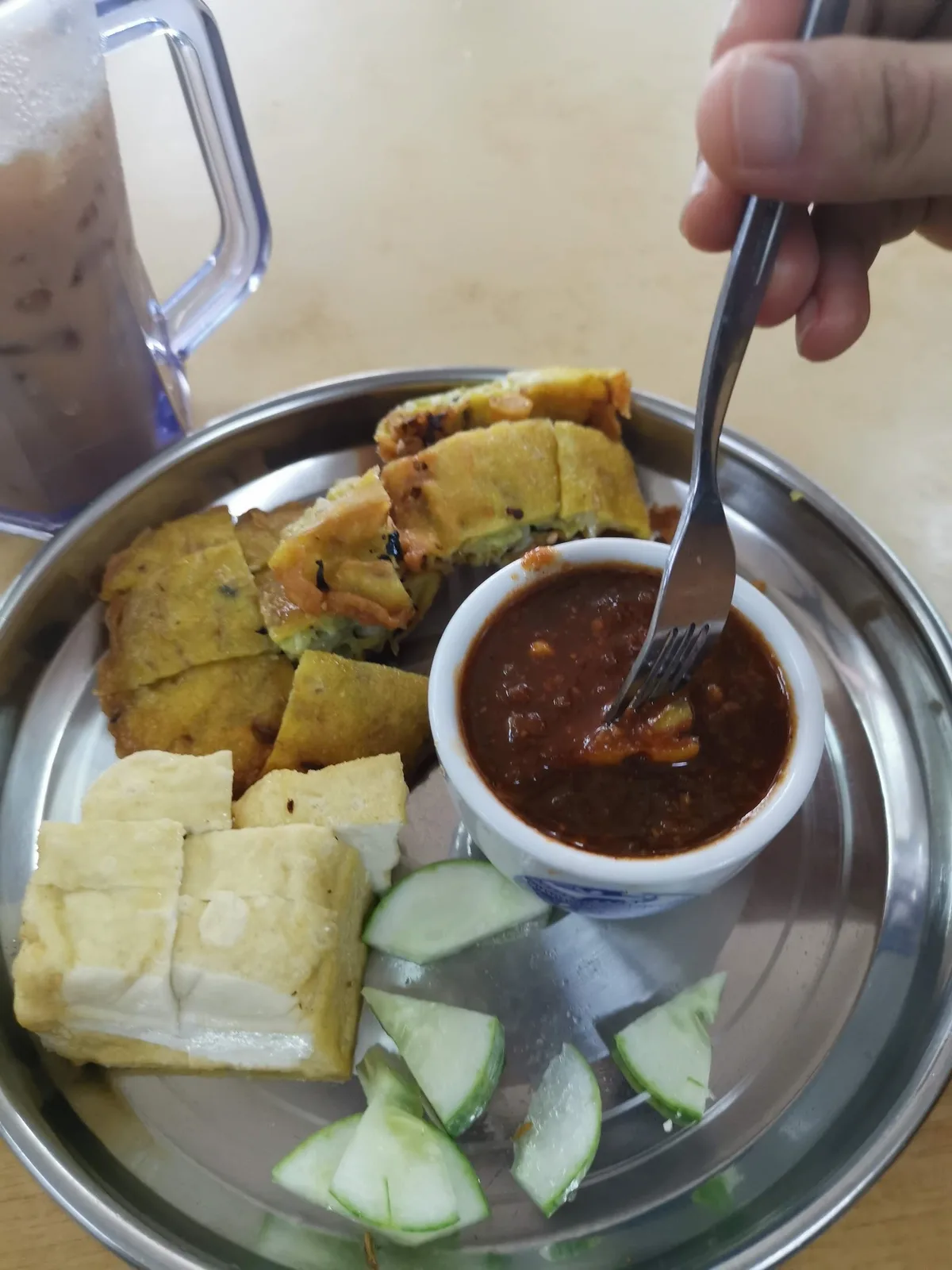 Shahul Hamid Cucuk Udang — signature dish