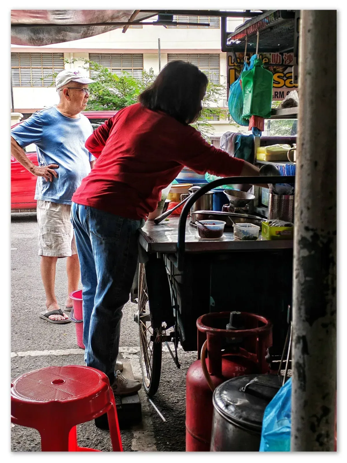 Shang Wu Street Food Asam Laksa — signature dish