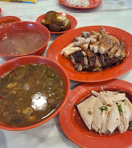 Sin Nam Huat Chicken Rice — signature dish