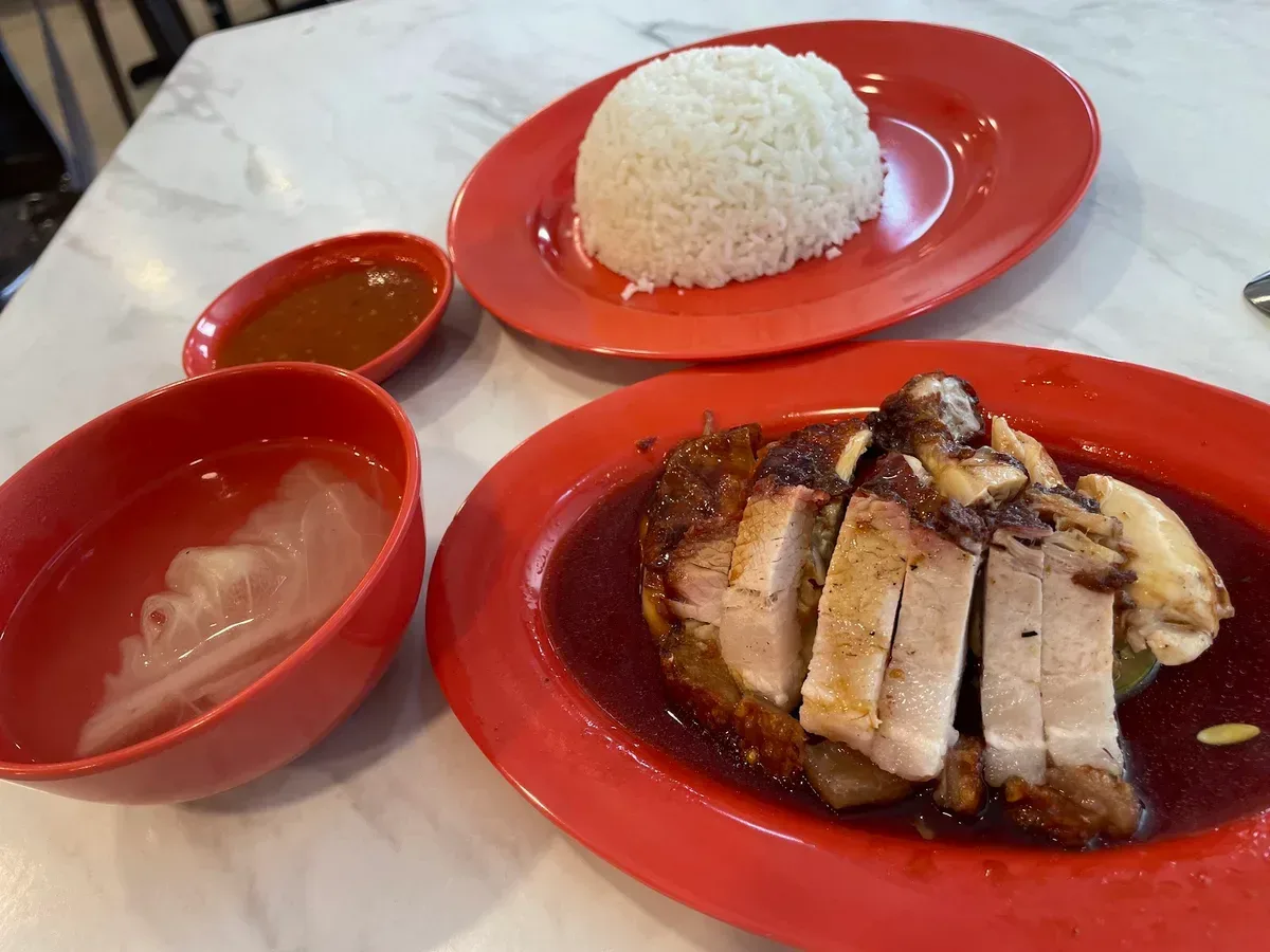 Sin Nam Huat Chicken Rice — signature dish