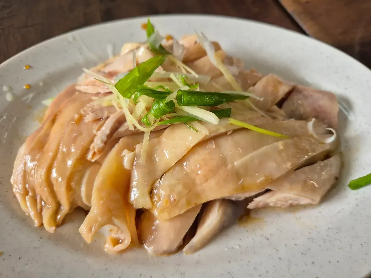 Sri Bahari Hainan Chicken Rice — signature dish