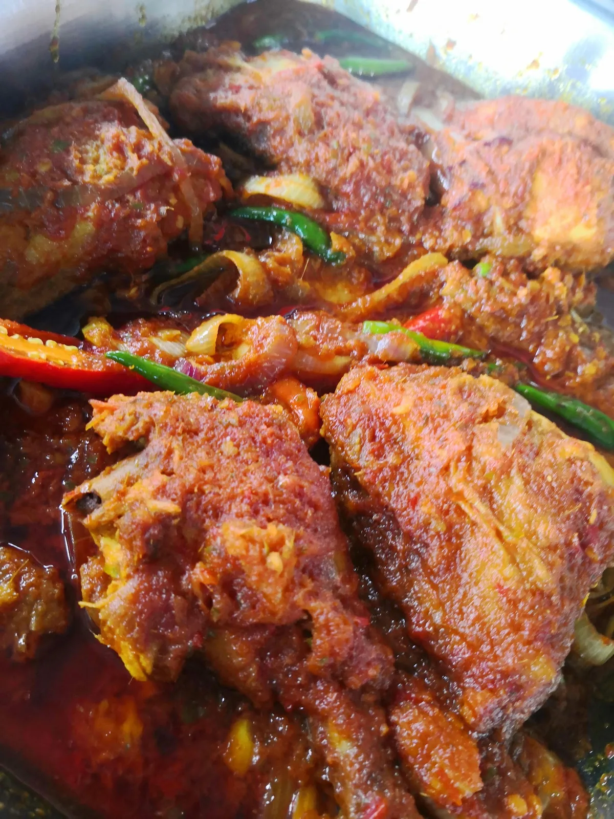 Fried ayam kampung