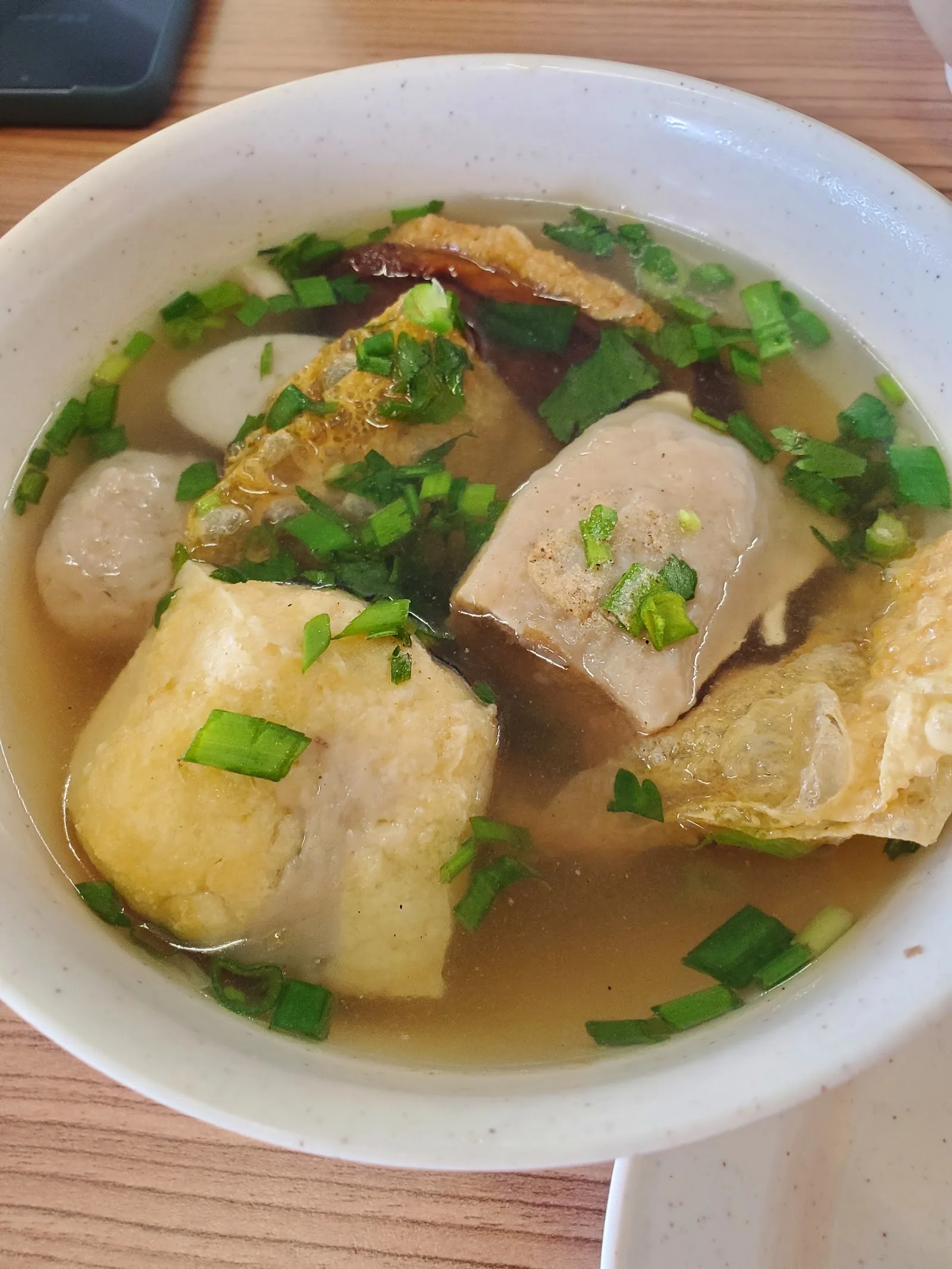 Sun Tung Kee Fishball 新东记鱼丸铺 — dish
