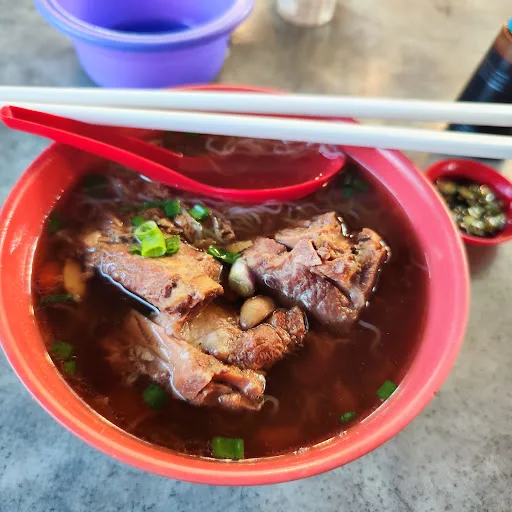 Sungai Pinang Duck Noodles @ Wawasan Cafe — signature dish