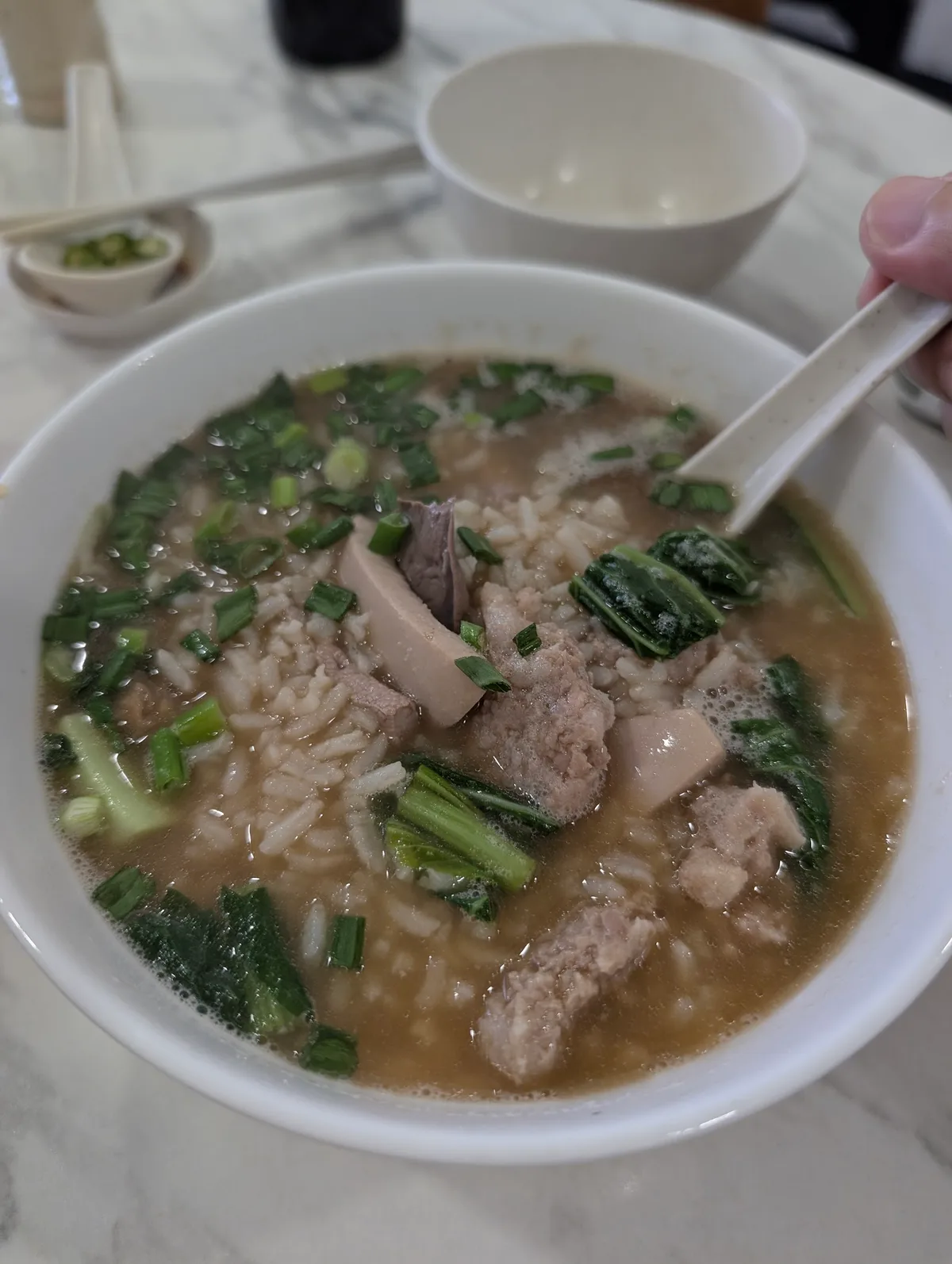 Bak moi with pork and innards