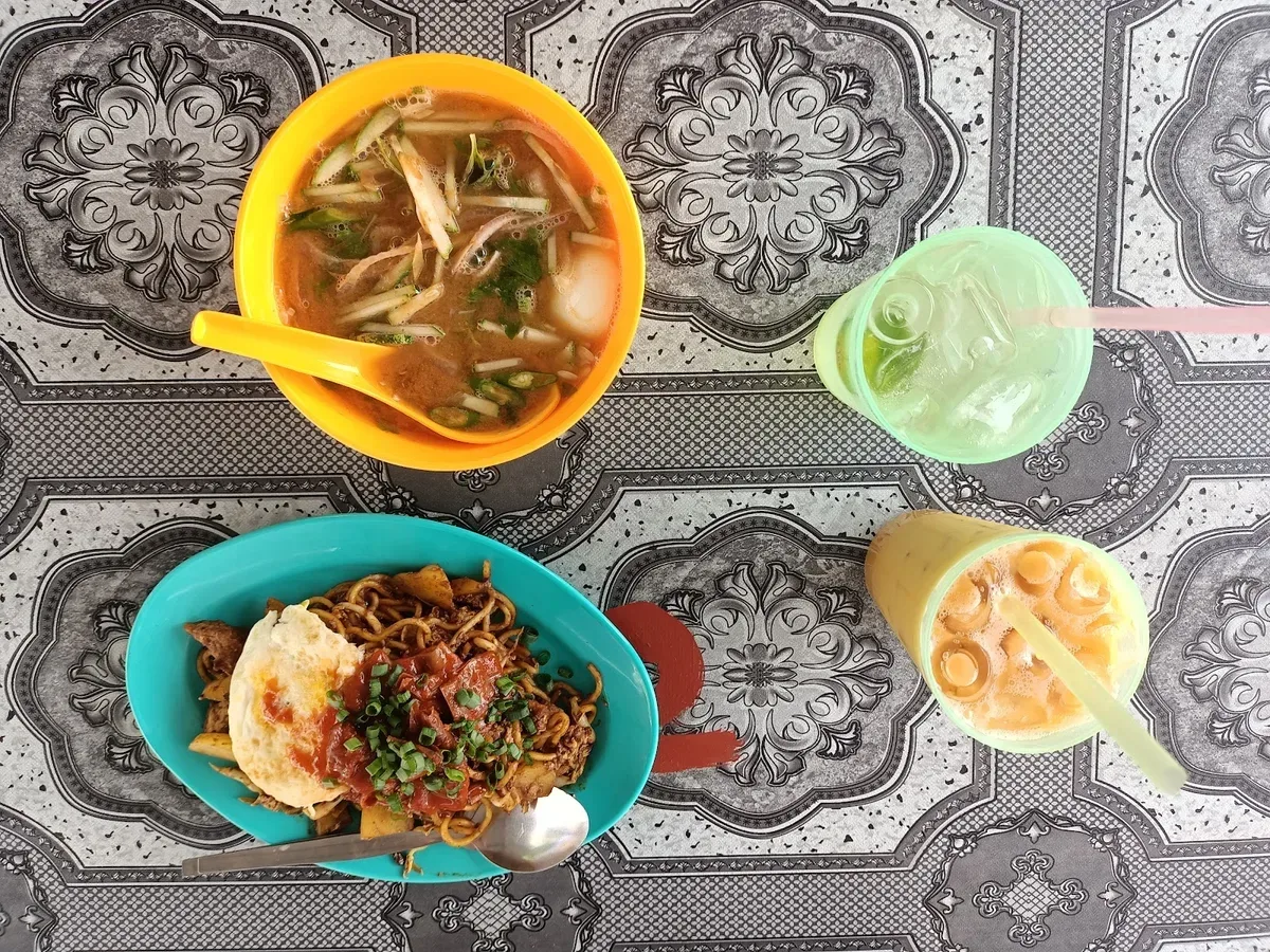 Tanjung Bungah Floating Mosque Laksa Cart — signature dish