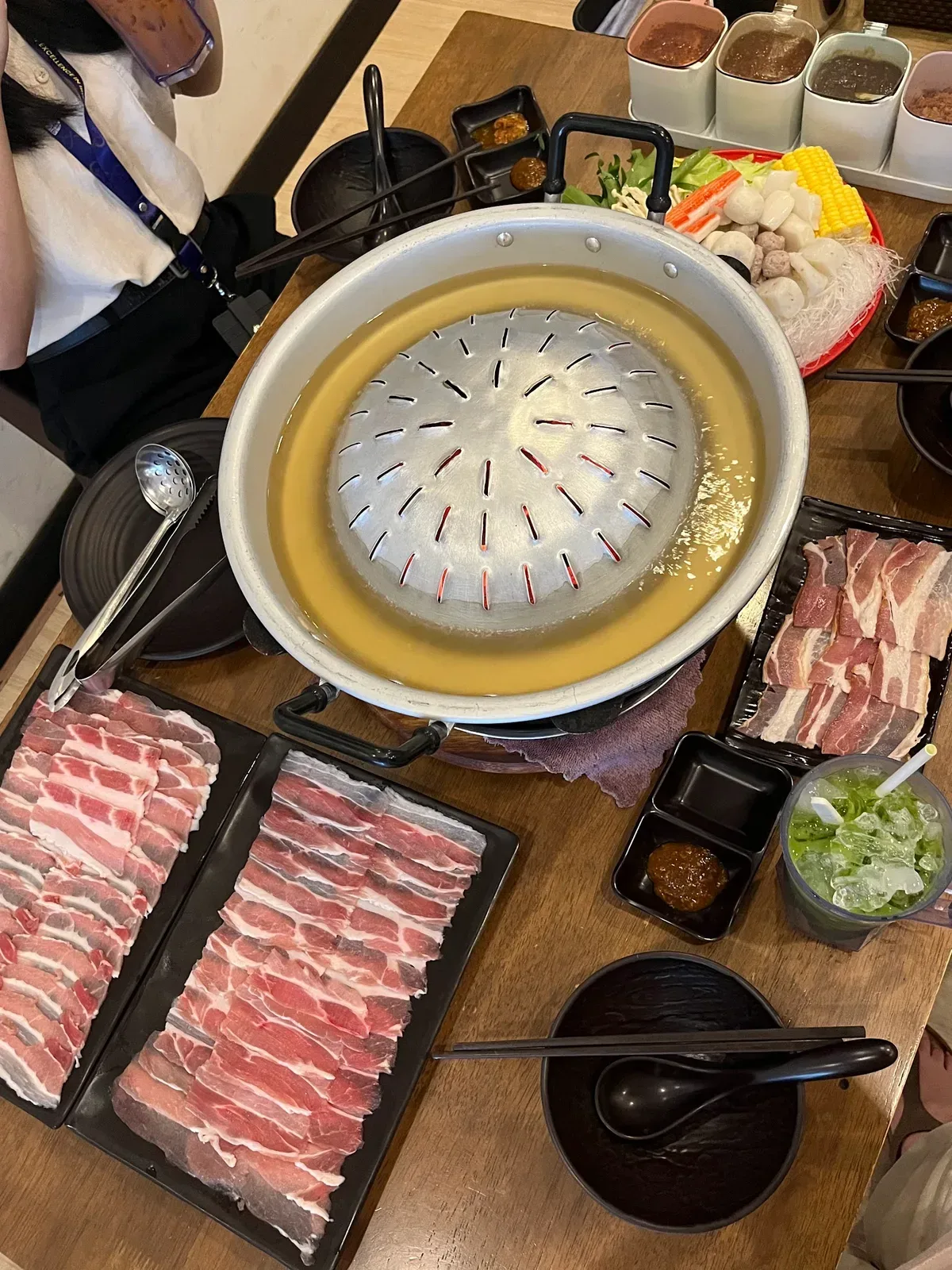 Tem Xim Charcoal Mookata — signature dish
