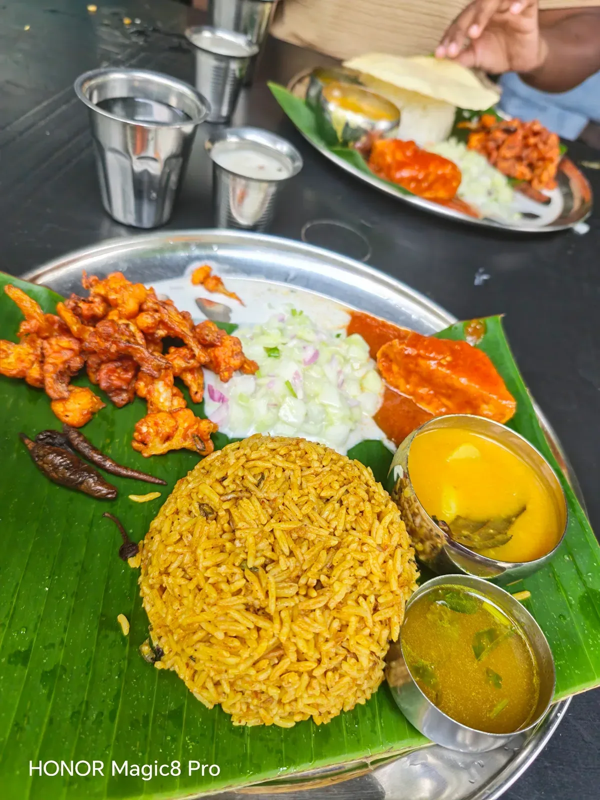 THE GARDEN BANANA LEAF — signature dish