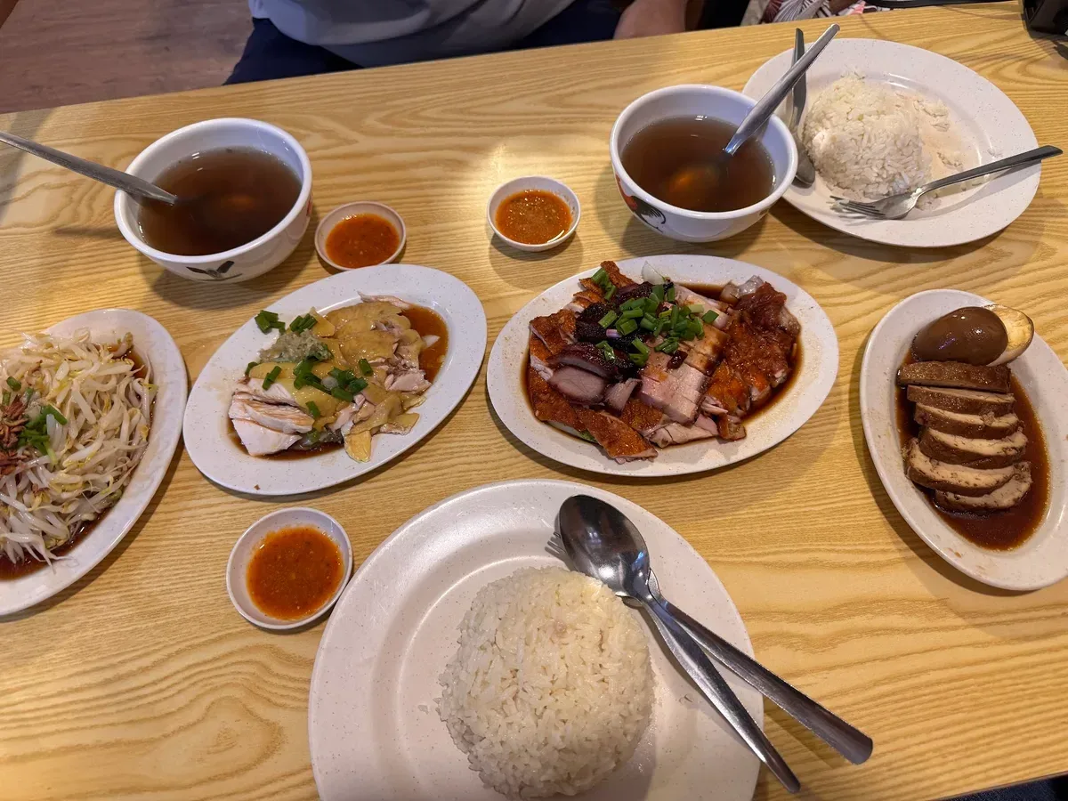 Tong Seng Hainanese Chicken Rice — signature dish