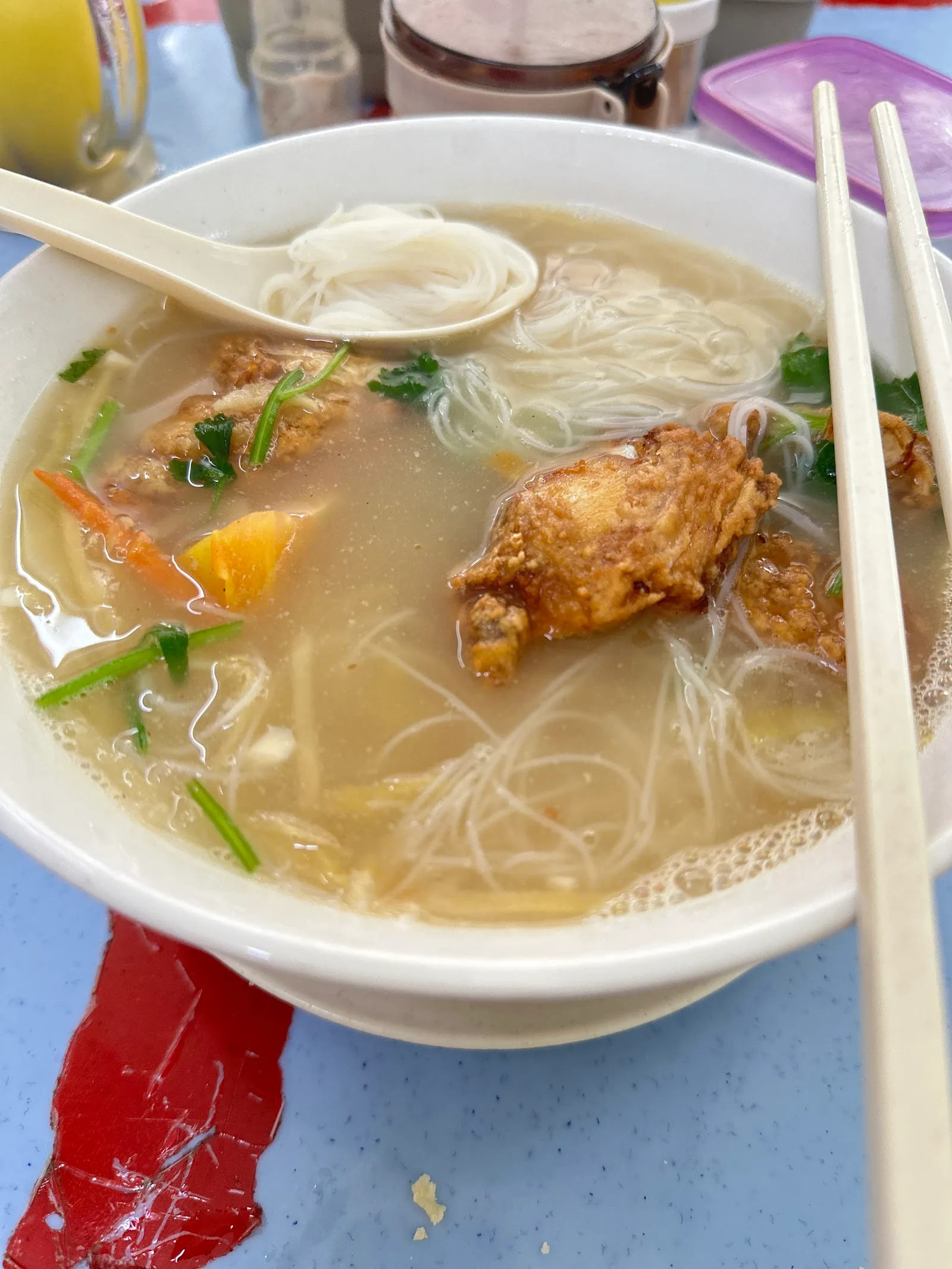 TT Fish Head Noodle — dish