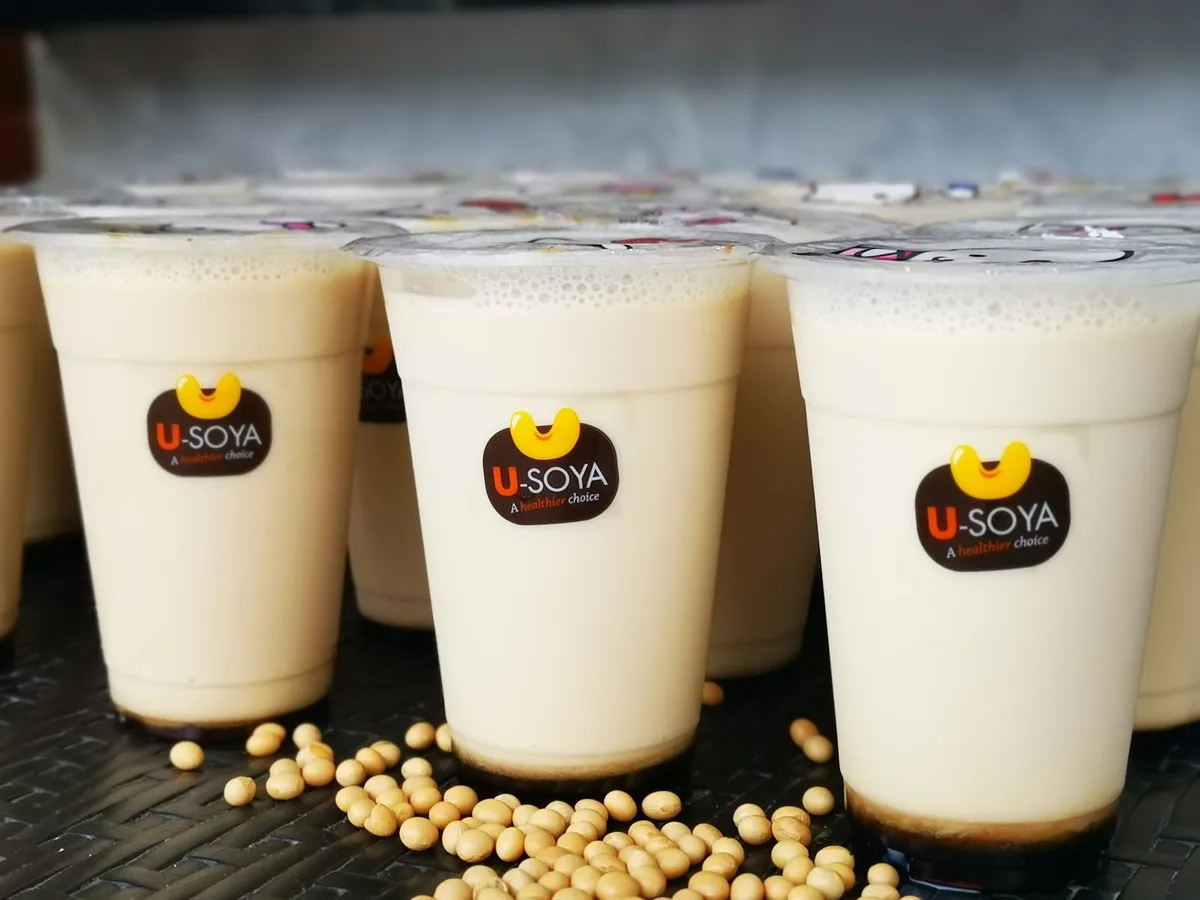 Soy milk cups