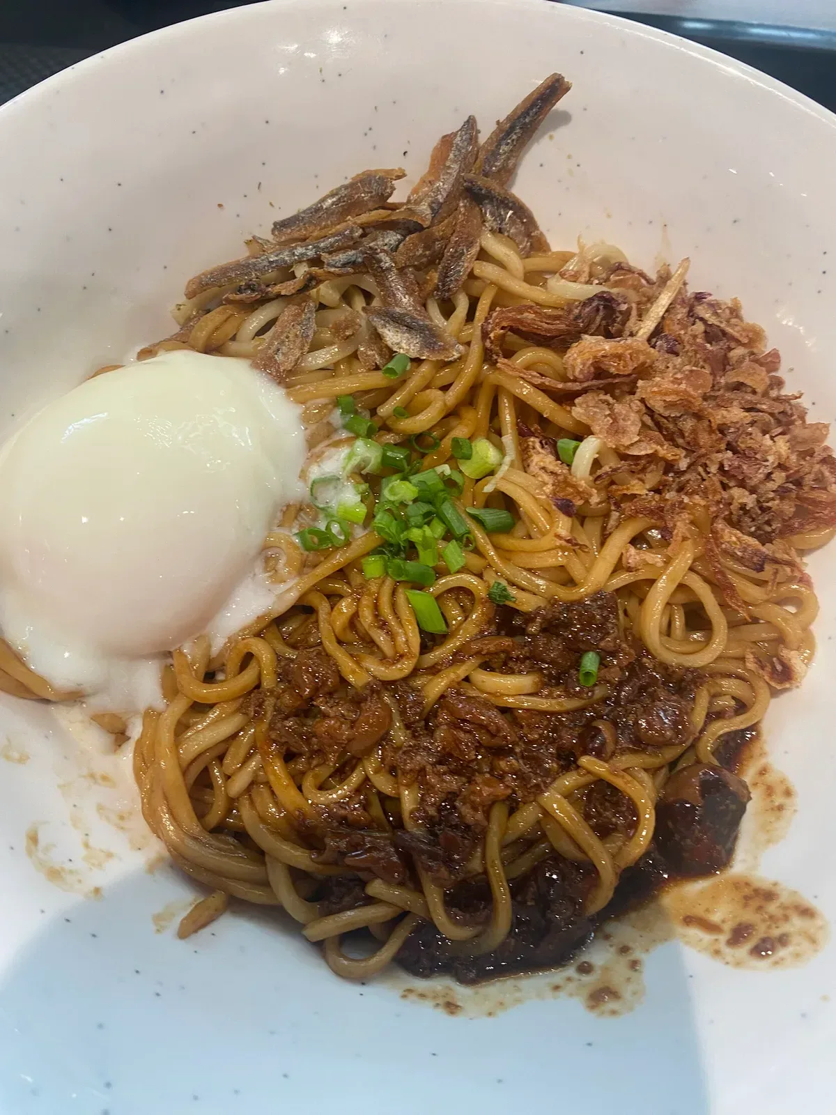 Uncle Kin's Chili Pan Mee @ Queensbay Mall — signature dish