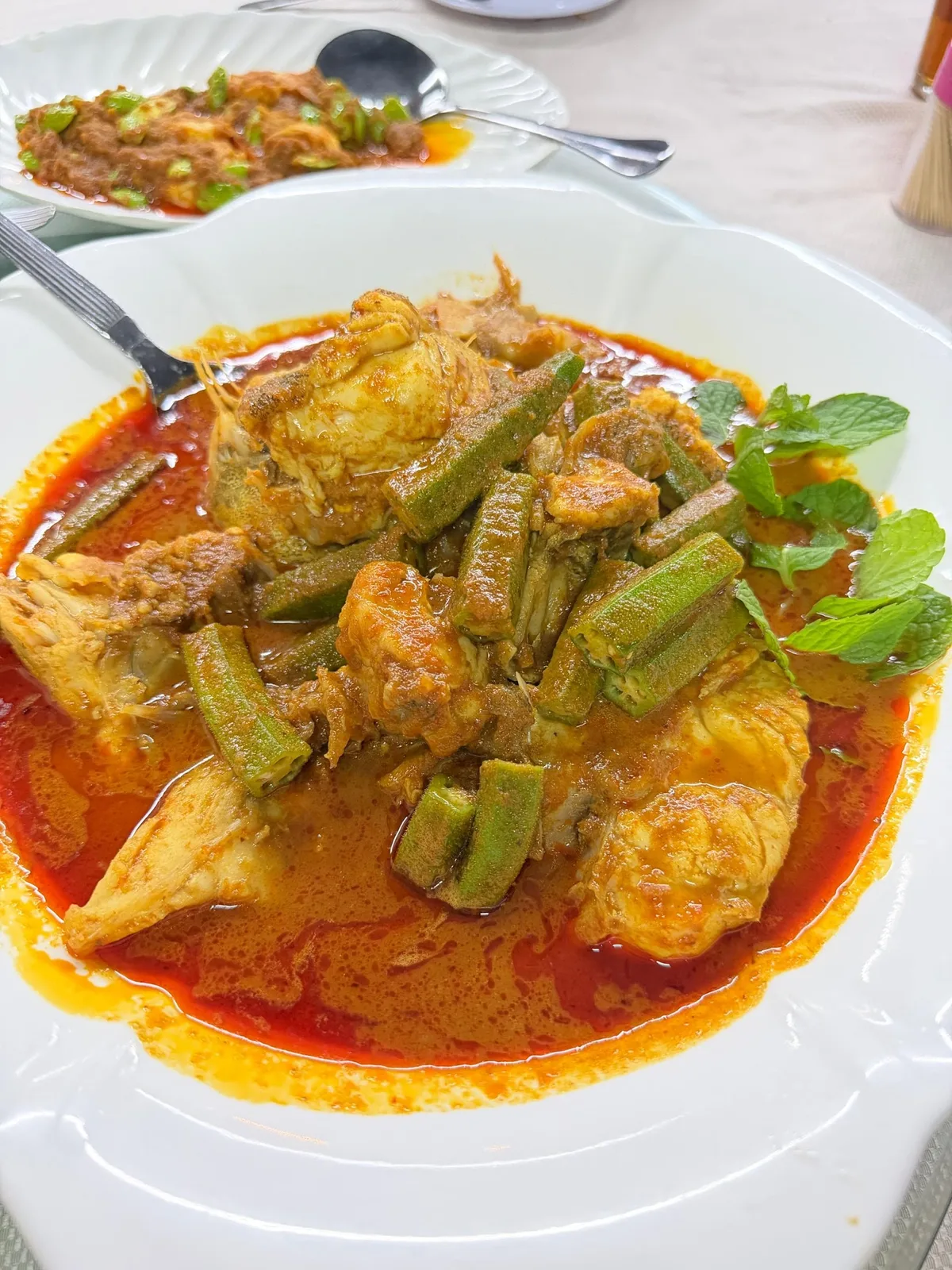 Up & Up Restaurant — signature dish