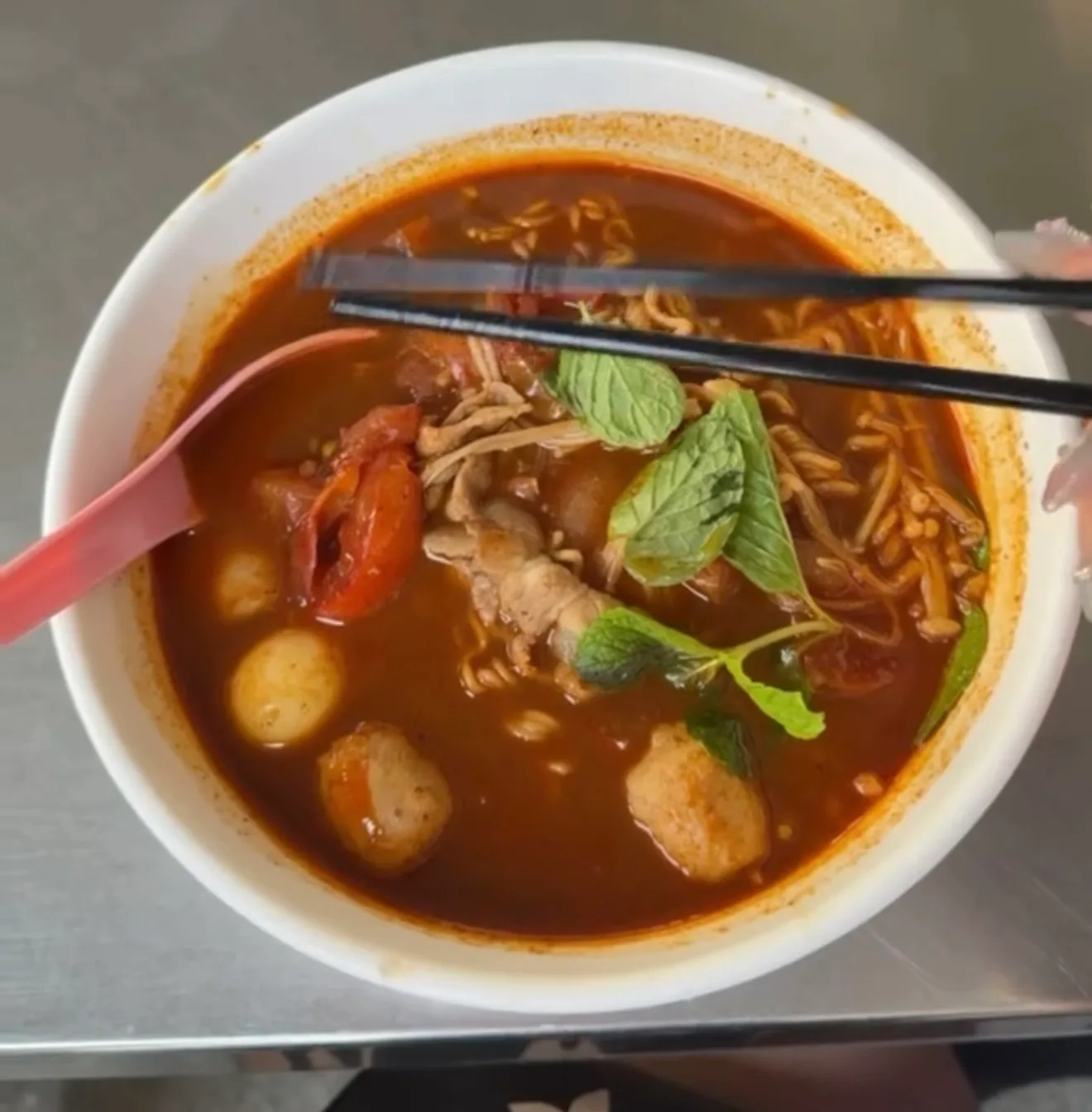 Village Tom Yam — dish