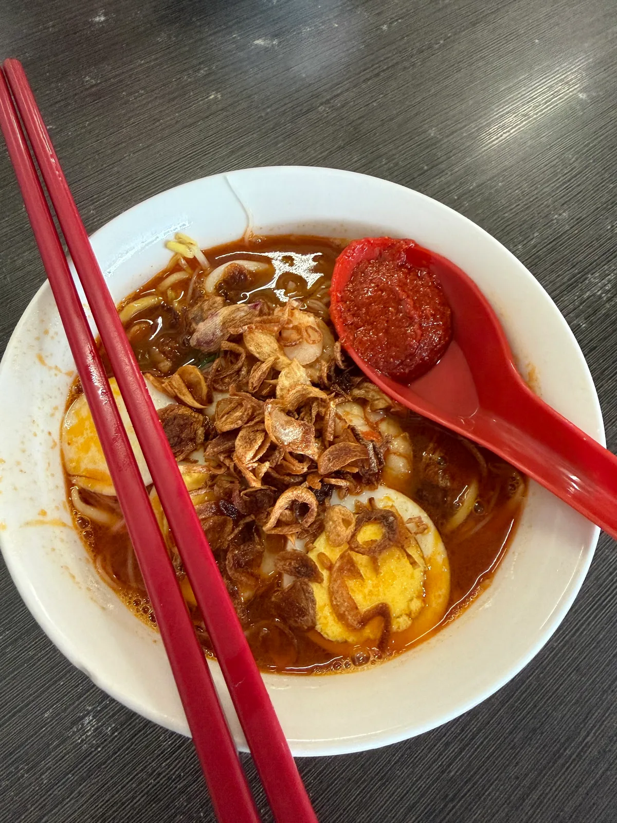 Wah Xiu Hokkian Mee Prawn Mee — signature dish