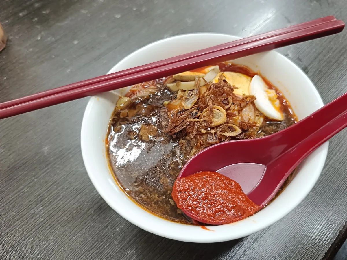 Wah Xiu Hokkian Mee Prawn Mee — signature dish
