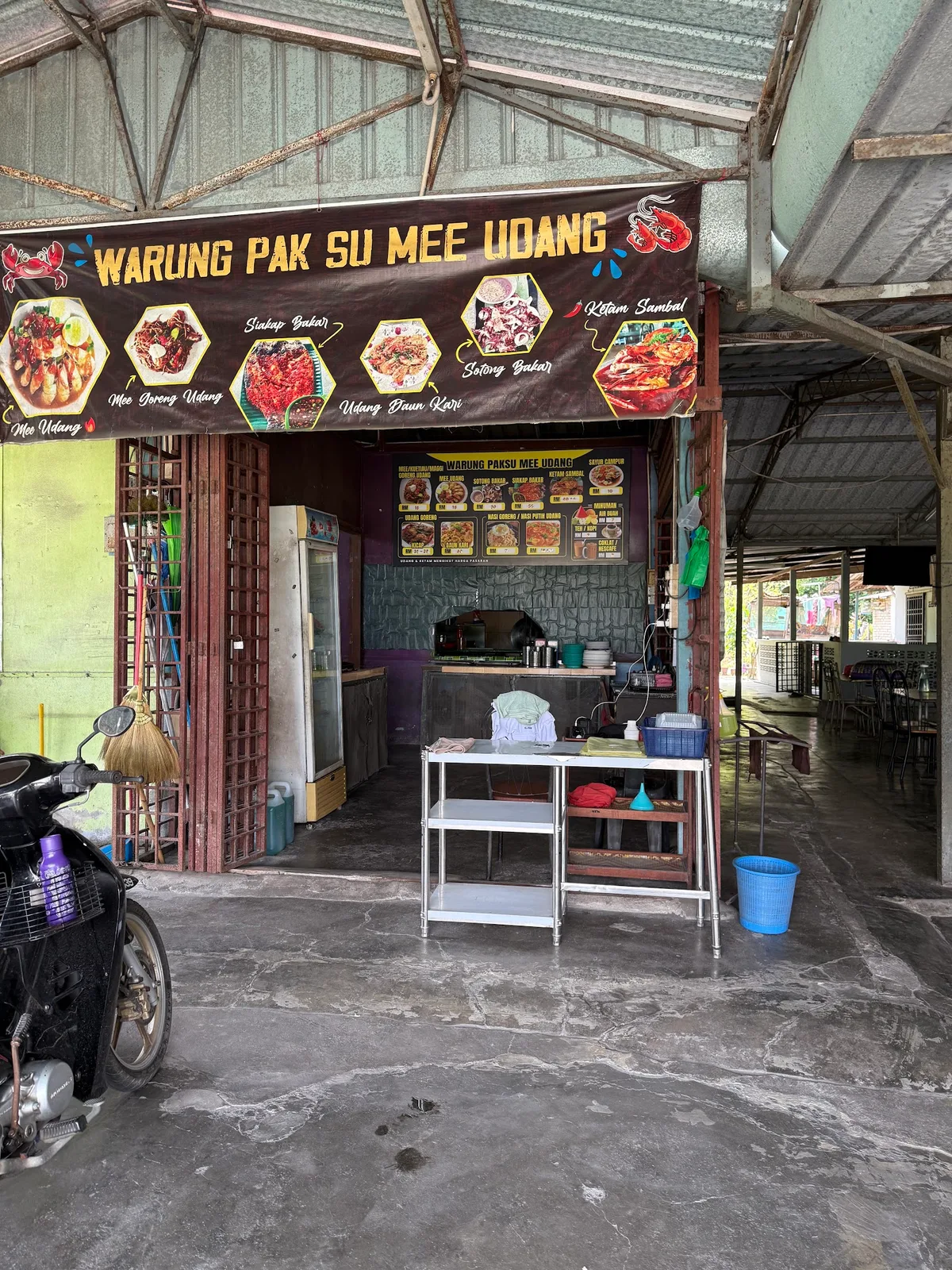 Warung Pak Su Mee Udang storefront