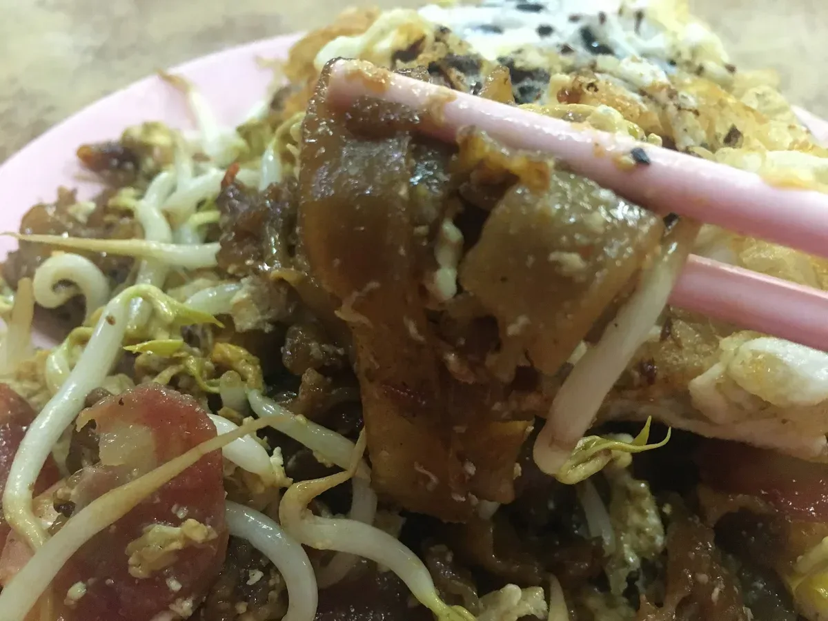 Wei Xiang Duck Egg Charcoal Char Koay Teow — signature dish