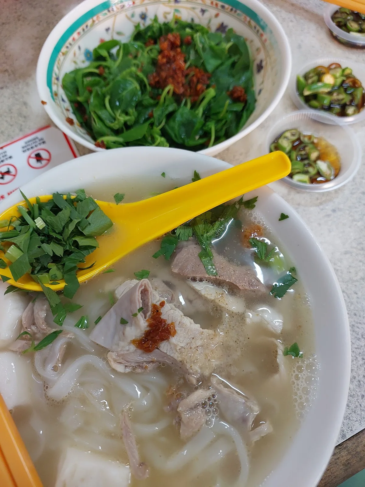 Wong Fat Lee Kueh Teow Thng — signature dish