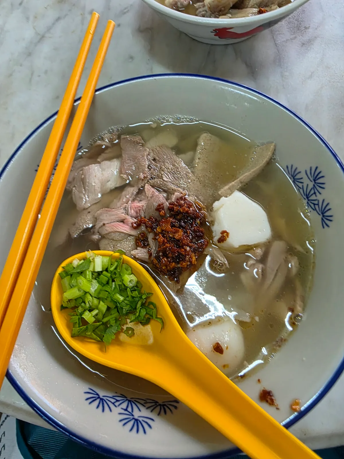 Wong Fat Lee Kueh Teow Thng — signature dish