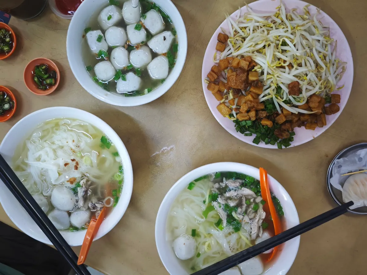 Xin He Cafe Pork Lard Koay Teow Th'ng — signature dish