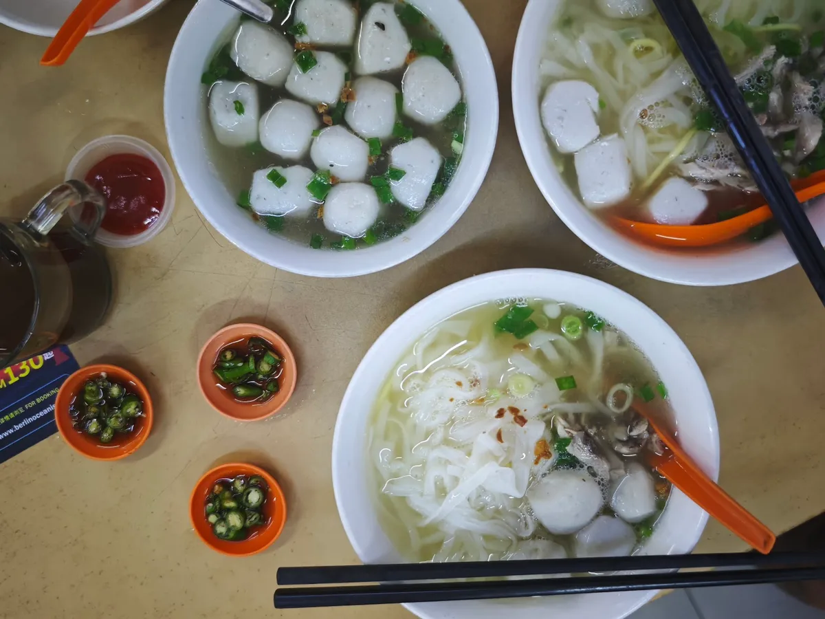 Xin He Cafe Pork Lard Koay Teow Th'ng — signature dish