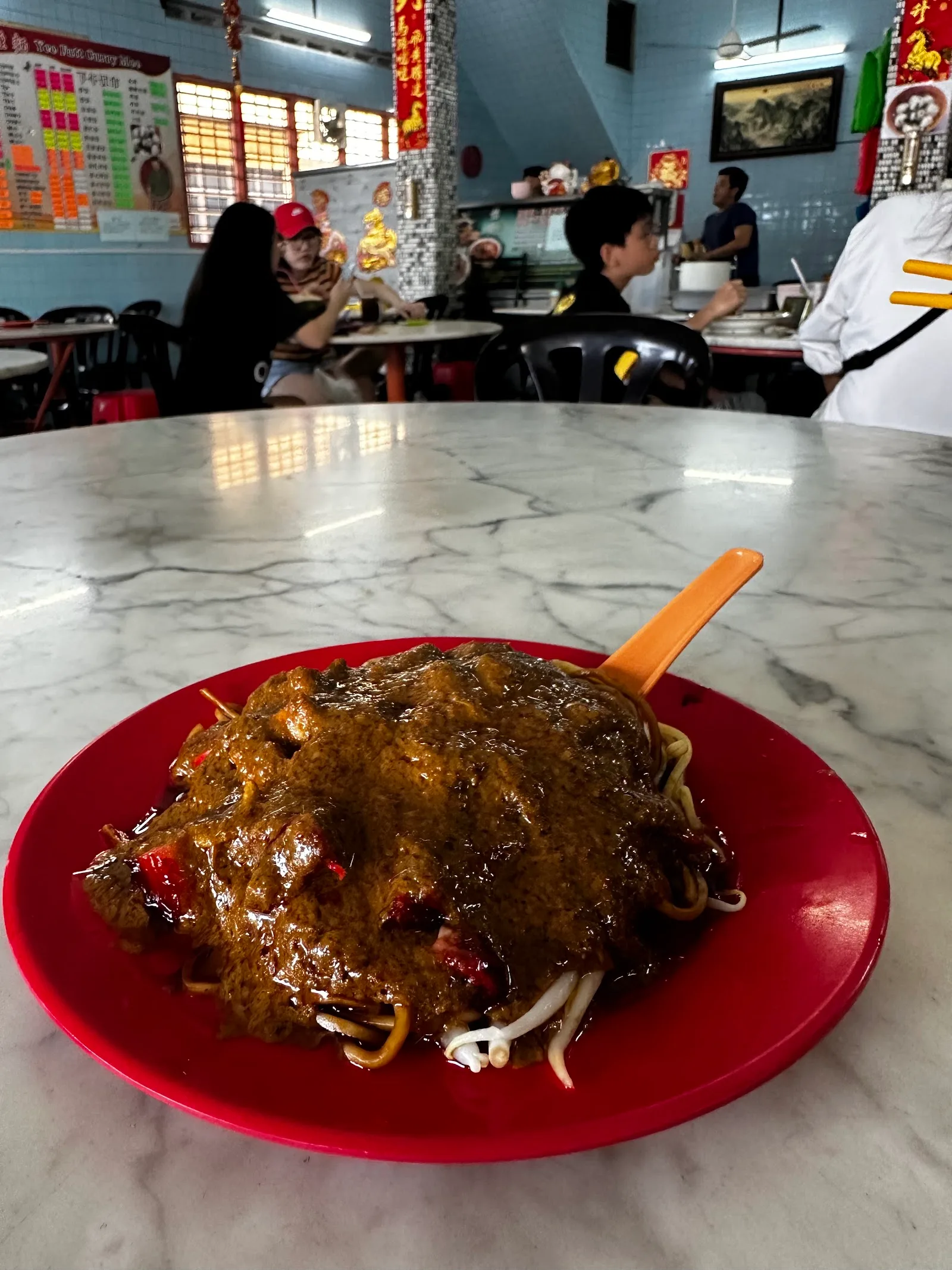Yee Fatt Curry Mee — dish