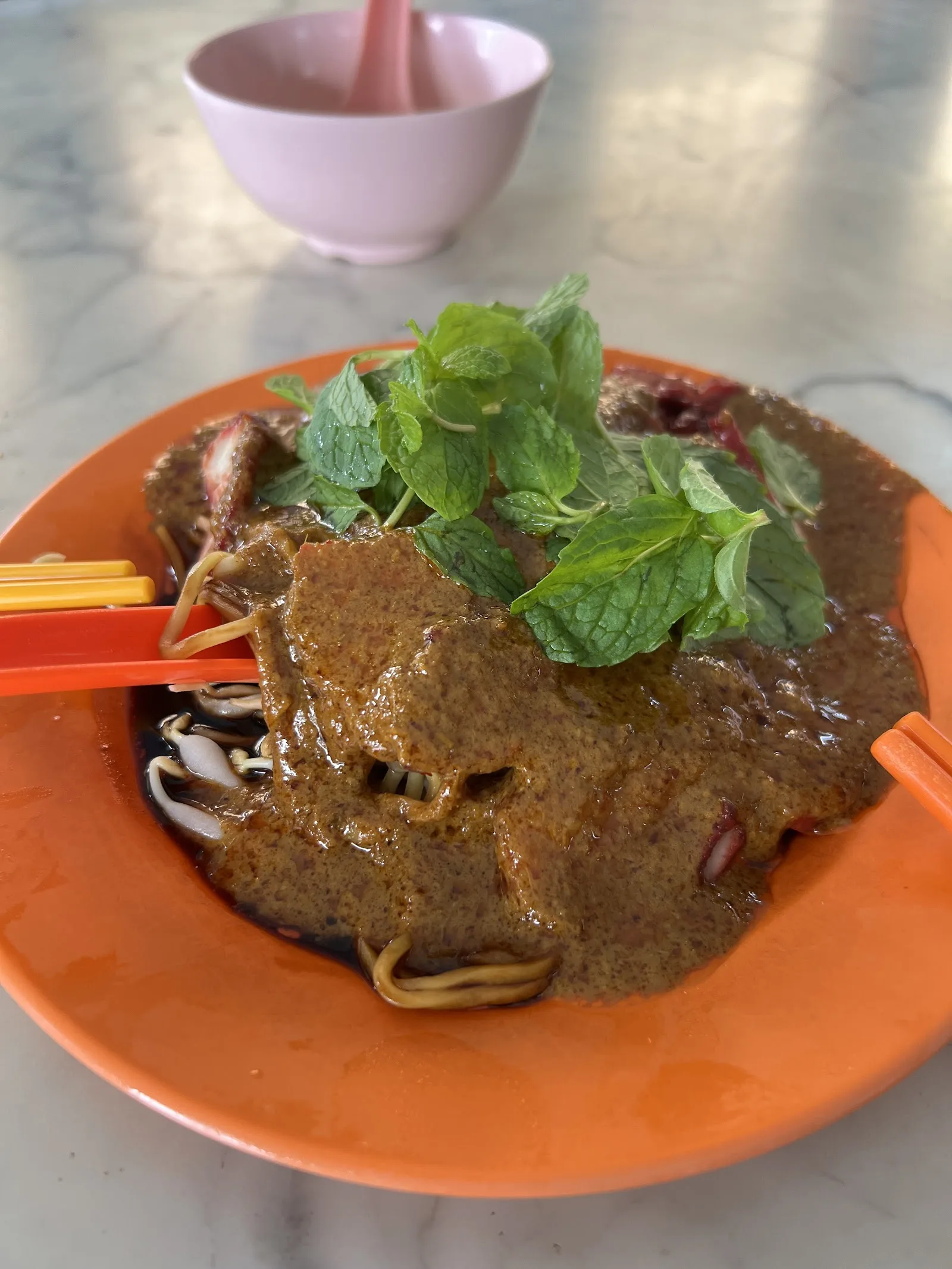 Yee Fatt Curry Mee — dish