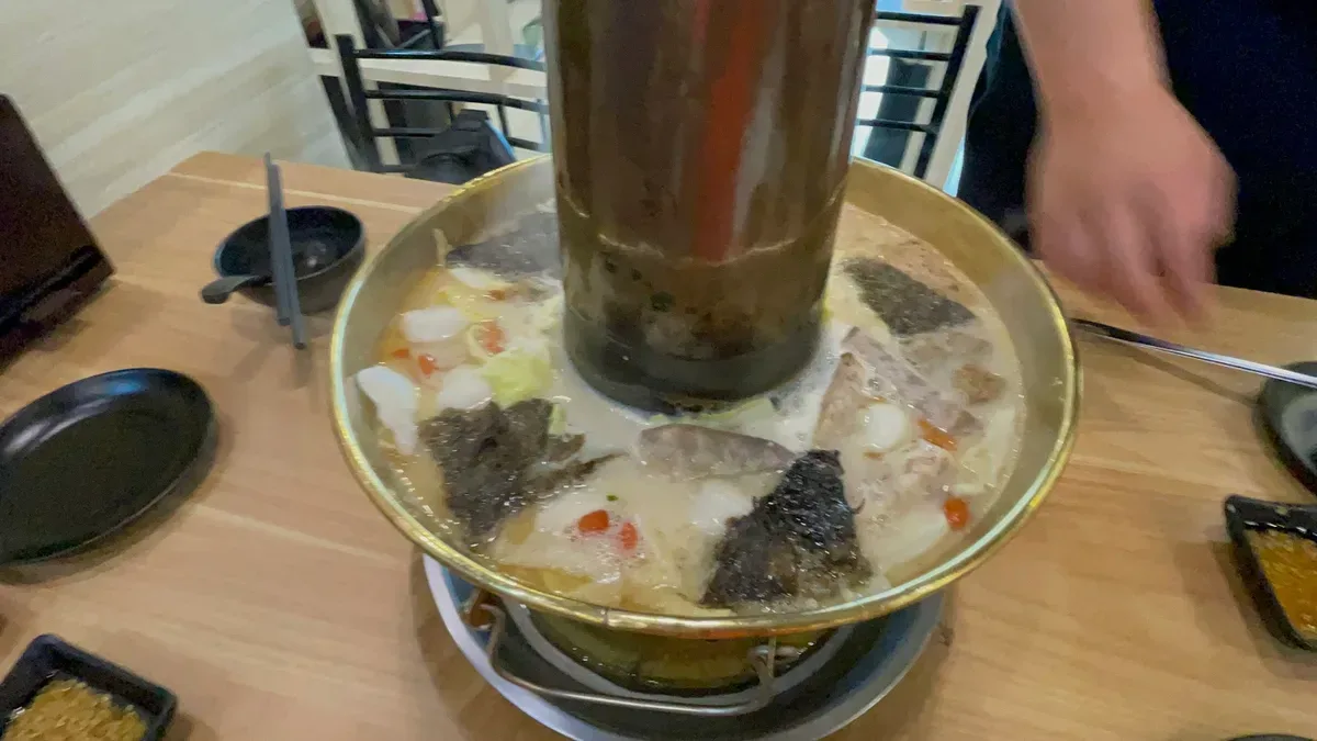 Yi Bing Qing Fish Head Steamboat — signature dish