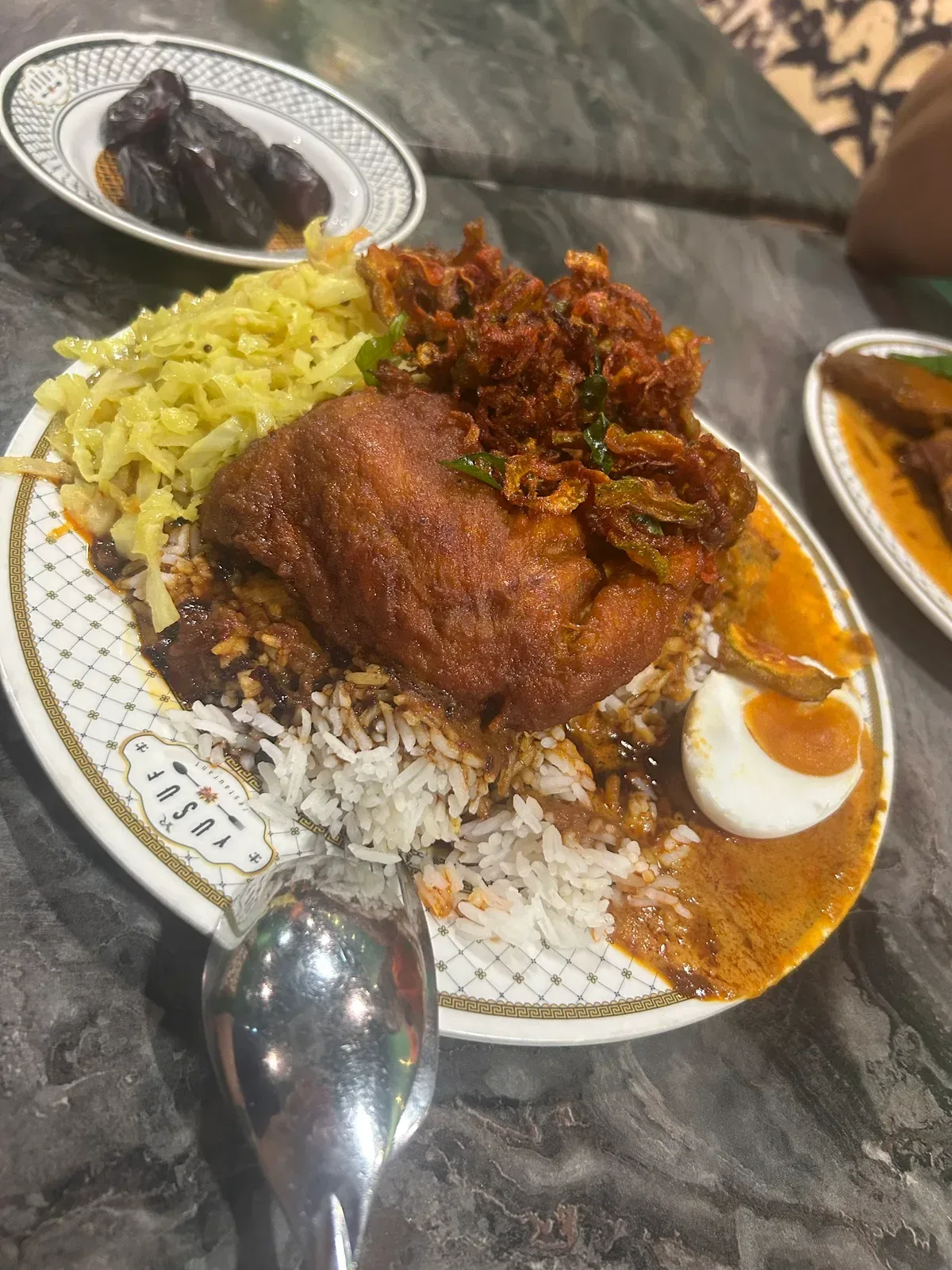 Yusuf Restaurant Nasi Kandar — signature dish