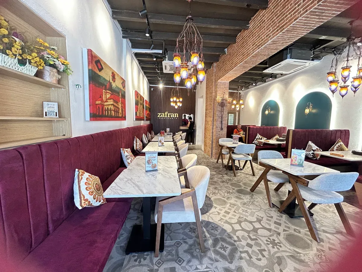 Zafran Restocafe Penang — interior