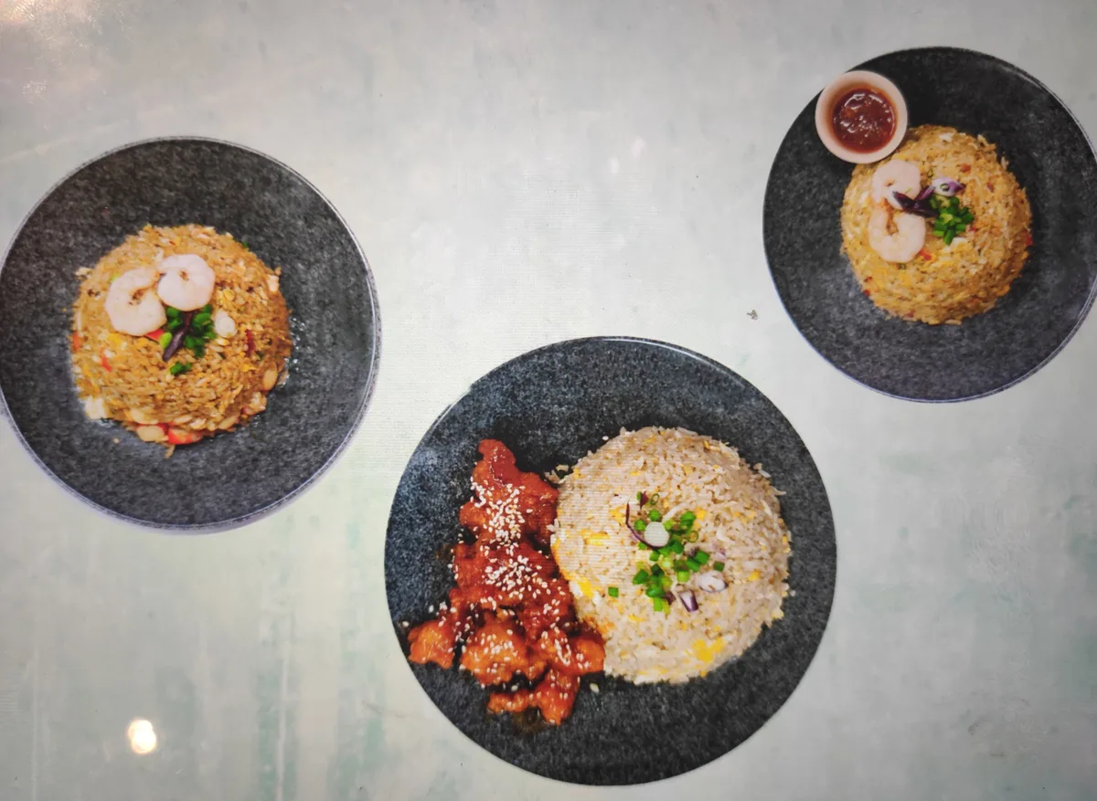 Zensei Fried Rice King — fried rice with sambal chicken