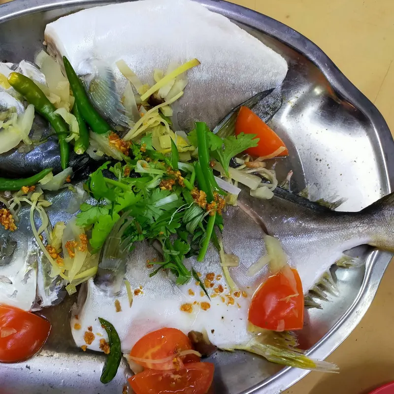 Ah Chui Seafood ayer itam — dish from the review