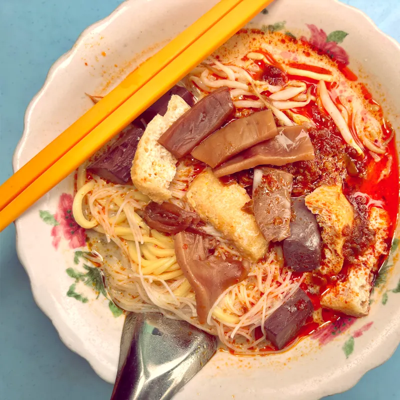 Air Itam Sisters Curry Mee — dish from the review