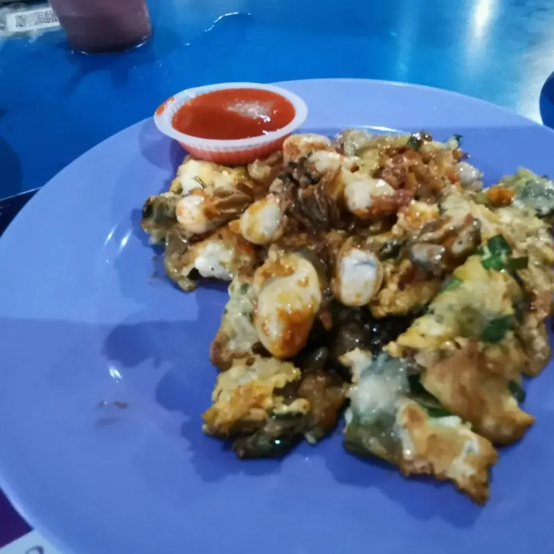 Bayan Baru Food Court Stall 32 Oh Chien — dish from the review