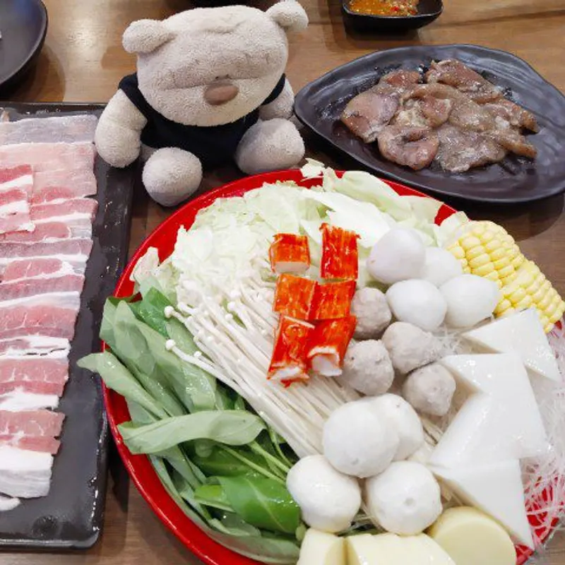 Tem Xim Charcoal Mookata — dish from the review