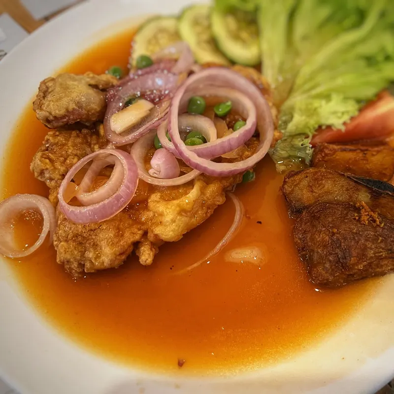 The Boomers Hainanese Western Restaurant — dish from the review