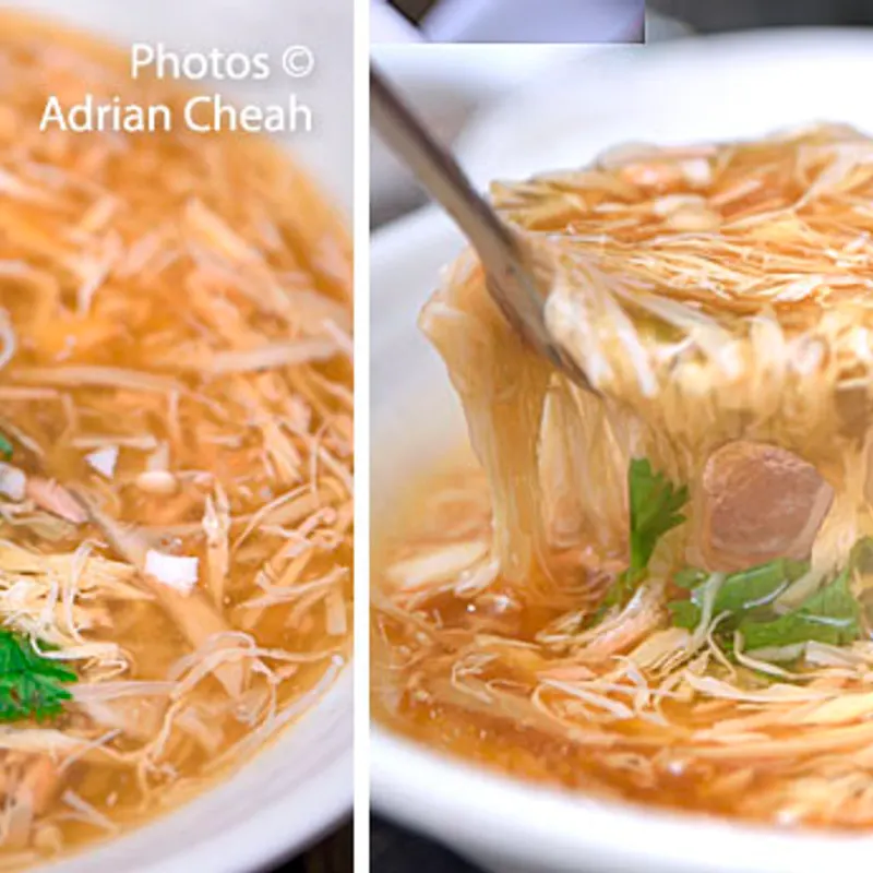 Zen Xin Vegetarian Restaurant — dish from the review